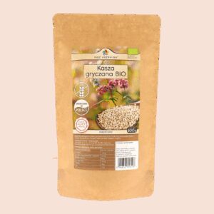 Kasza gryczana biała BIO bezglutenowa 800 g - Pięć Przemian