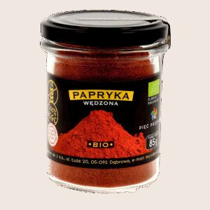 Papryka wędzona bezglutenowa BIO 85 g - Pięć Przemian