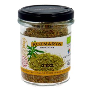 Rozmaryn bezglutenowy BIO 45 g - Pięć Przemian