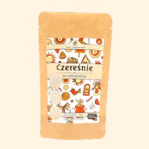 Czereśnie suszone w czekoladzie 100 g - Pięć Przemian