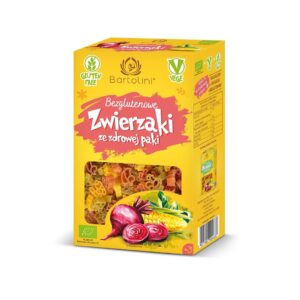 Makaron bezglutenowy zwierzaki BIO 250 g - Bartolini