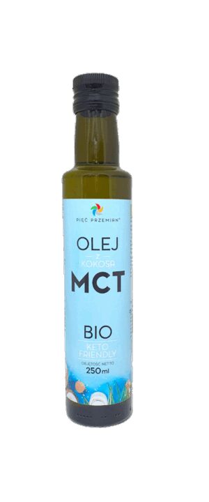 Olej MCT z kokosa BIO 250 ml - Pięć Przemian