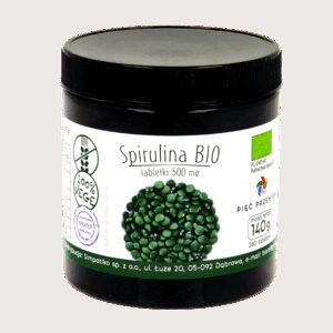 Spirulina tabletki BIO 140 g - Pięć Przemian