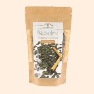 Prażona dynia słodzona ksylitolem z cynamonem 100 g - Pięć Przemian