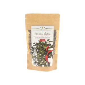 Prażona dynia słodzona ksylitolem z chili 100 g - Pięć Przemian