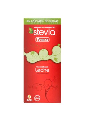 Czekolada mleczna ze stewią 100 g - Torras