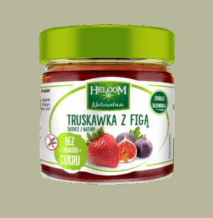 Pasta owocowa truskawka z figą 200 g - Helcom