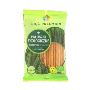 Paluszki z samopszy pełnoziarniste BIO 45 g - Pięć Przemian