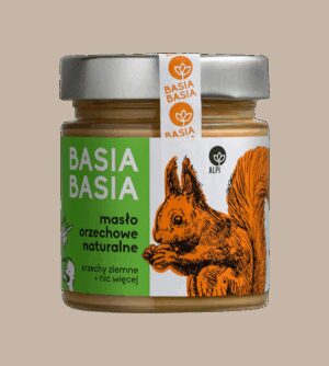 Krem orzechowy naturalny 210 g Basia Basia - Alpi