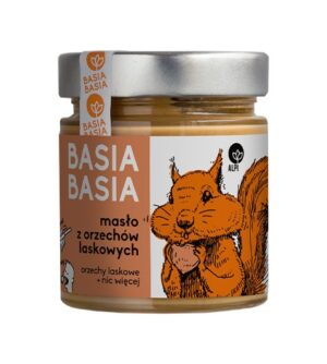 Krem z orzechów laskowych 210 g Basia Basia - Alpi