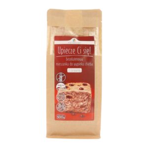 Mieszanka chleba bezglutenowego z żurawiną 500 g - Pięć Przemian