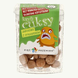 KsyliCuksy jabłkowe z cynamonem 13 g - Pięć Przemian