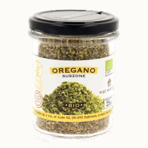 Oregano suszone bezglutenowe BIO 25 g - Pięć Przemian