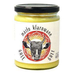 Masło klarowane ghee 400 g - Pięć Przemian
