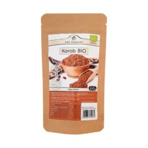 Karob nieprażony BIO 200 g - Pięć Przemian