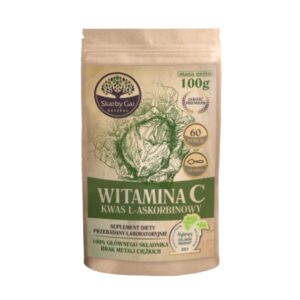 Witamina C z kapusty - kwas L-askorbinowy 100 g - Skarby Gai