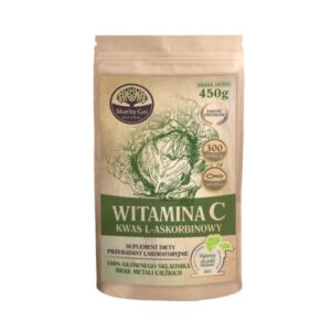 Witamina C z kapusty - kwas L-askorbinowy 450 g - Skarby Gai