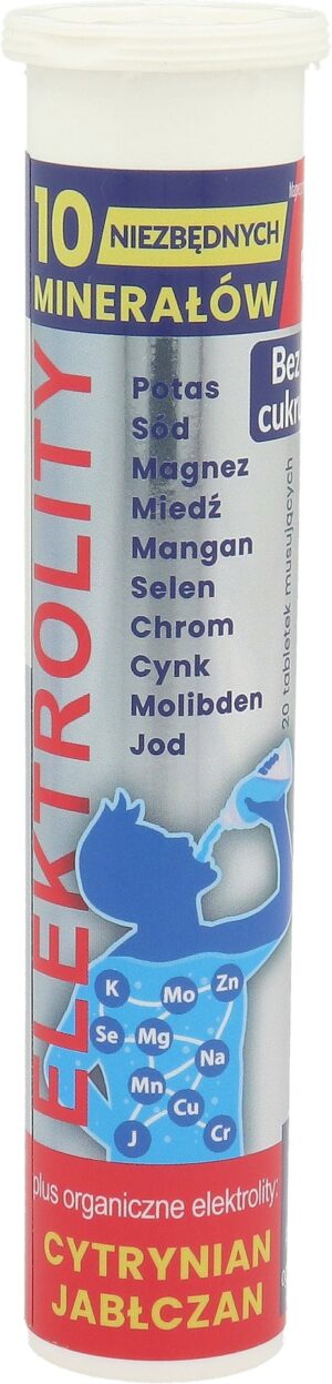 Elektrolity 10 minerałów 20 tabl. - Uniphar