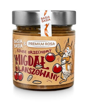 Krem migdałowy z wiśnią 195 g Basia Basia - Alpi