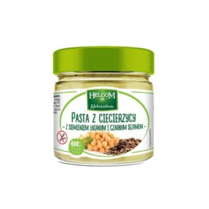 Pasta z ciecierzycy z siemieniem i sezamem 190 g - Helcom