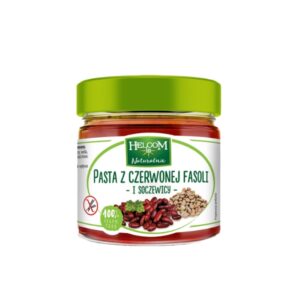 Pasta z czerwonej fasoli i soczewicy 190 g - Helcom