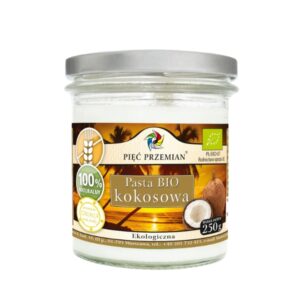 Pasta kokosowa BIO 250 g - Pięć Przemian