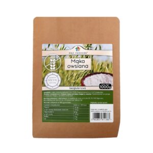 Mąka owsiana bezglutenowa 1000 g - Pięć Przemian