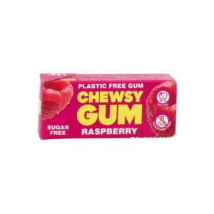 Gumy do żucia o smaku malinowym z ksylitolem 15 g (10 szt.) - Chewsy